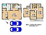 間取り：角地につき日当たり良好な3LDKの間取りです。開放感ある18.75帖のLDKはご家族が集うのに最適の広さ。全居室収納付きでお部屋をスッキリと使えます！