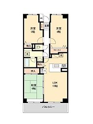 間取図画像 3LDK