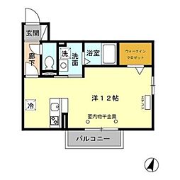 間取図画像 ワンルーム