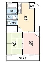 グリーンピア東大成  ｜ 埼玉県さいたま市北区東大成町1丁目（賃貸アパート2DK・1階・30.75㎡） その2