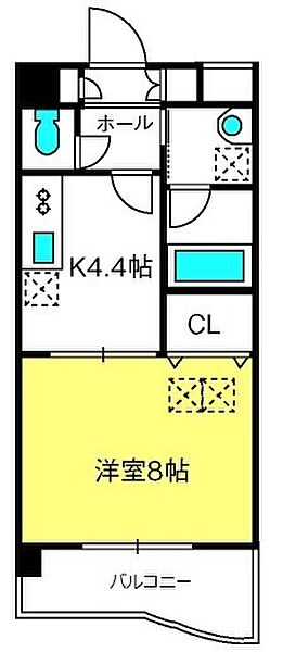 サンウィングＳ　II ｜埼玉県さいたま市北区本郷町(賃貸マンション1K・3階・31.68㎡)の写真 その2