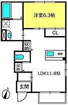 セーフティ　ハイツ  ｜ 埼玉県上尾市大字大谷本郷965-1（賃貸アパート1LDK・1階・44.32㎡） その2