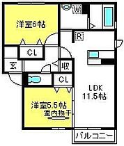 ボヌール木崎  ｜ 埼玉県さいたま市浦和区木崎4丁目6-14（賃貸アパート2LDK・2階・55.44㎡） その2