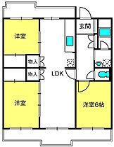 みどり野マンションＡ棟  ｜ 埼玉県所沢市小手指町3丁目6-1（賃貸マンション3LDK・5階・70.56㎡） その2