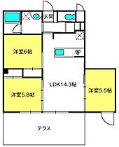 ＡＸＩＳ上小町  ｜ 埼玉県さいたま市大宮区上小町（賃貸マンション3LDK・1階・66.22㎡） その2