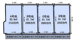 庄内栄町3丁目 建築条件付売土地