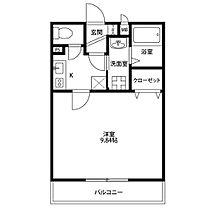 アンプルール リーブル リベルテII 205 ｜ 愛知県岡崎市大平町（賃貸アパート1K・2階・28.98㎡） その2