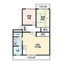 アメニティハイツサワキ 303 ｜ 愛知県丹羽郡扶桑町高木（賃貸マンション2LDK・3階・56.17㎡） その2