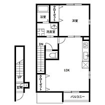 アンプルール　リーブルThree Rings Field 204 ｜ 愛知県清須市西枇杷島町古城（賃貸アパート1LDK・2階・52.03㎡） その2