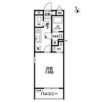 リコルテ　ヴェルソー 208 ｜ 愛知県江南市古知野町小金（賃貸マンション1K・2階・27.53㎡） その2