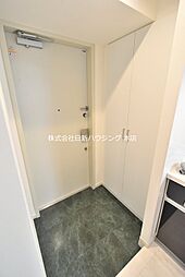 下足入れ完備の玄関
