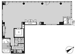 西新橋PR-EXの間取図画像