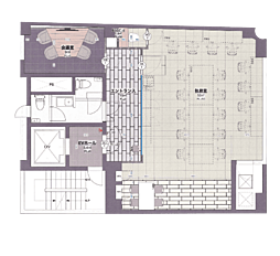 南青山"D"ビルの間取図画像