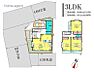 間取り：3LDK　16帖LDK・全居室6帖以上