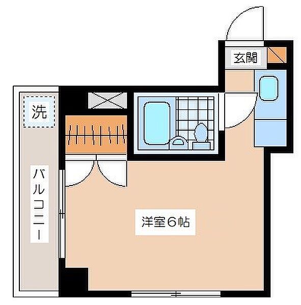 小野崎ビル 201｜東京都世田谷区梅丘２丁目(賃貸マンション1R・2階・17.00㎡)の写真 その2