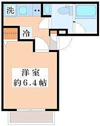 HOUSING STAGE DAITA 1Kの間取図画像