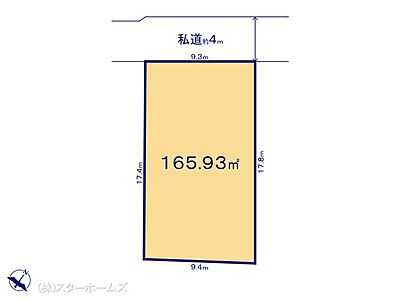 区画図：図面と異なる場合は現況を優先