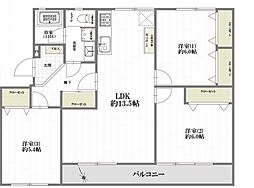 間取図画像 3LDK