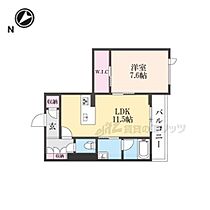 シャーメゾンみずの森 305 ｜ 滋賀県守山市勝部２丁目（賃貸マンション1LDK・3階・50.56㎡） その2