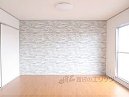 JR東海道・山陽本線 守山駅 3.9kmの賃貸アパート 1階2LDKのリビング/ダイニング