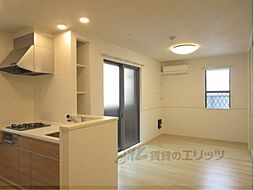 JR北陸本線 長浜駅 徒歩24分の賃貸アパート 1階1LDKのリビング/ダイニング