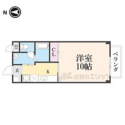 Zero 1Kの間取図画像
