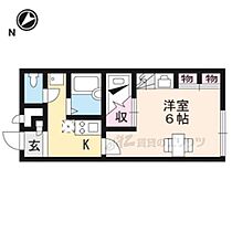 滋賀県東近江市市子川原町（賃貸アパート1K・1階・23.18㎡） その2