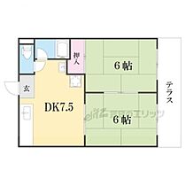 フォーブルゆたか 201 ｜ 滋賀県大津市穴太１丁目（賃貸アパート2DK・2階・40.00㎡） その2