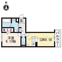 ＦｌｏｒｉａII 203 ｜ 滋賀県大津市穴太２丁目（賃貸アパート1LDK・2階・40.43㎡） その2