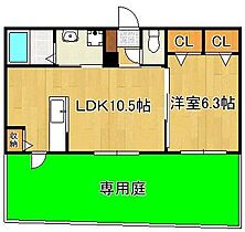 Shamaison M K Ash  ｜ 福岡県遠賀郡遠賀町遠賀川3丁目（賃貸アパート1LDK・1階・40.85㎡） その2