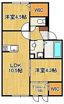 ロイヤルコート紬　Ｂ棟  ｜ 福岡県遠賀郡水巻町猪熊4丁目（賃貸アパート2LDK・2階・49.95㎡） その2