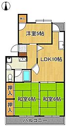 間取図画像 3LDK