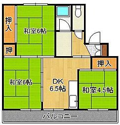 オアシス芦屋 2号棟 2階/-
