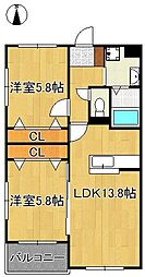 Glan Regale 折尾 3階/-