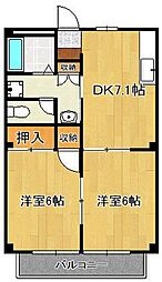 パルネット山本II 2階