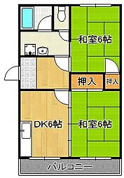 ヒルサイドアヴェニュ 2階/-