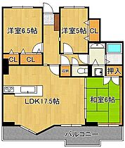 マテール穴生1212号室  ｜ 福岡県北九州市八幡西区鉄竜1丁目（賃貸マンション3LDK・12階・78.87㎡） その2