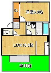 ペルル黒崎 1階