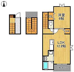 ジェルメ 3階
