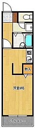 クレベール皇后崎 3階/-
