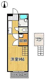 パークアベニュー 3階/-