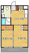 4階 / 2DK / 40.5㎡