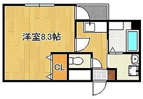 ステラ上の原II  ｜ 福岡県北九州市八幡西区上の原2丁目（賃貸アパート1K・2階・26.59㎡） その2