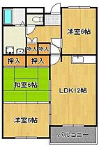 福岡県直方市大字感田（賃貸アパート3LDK・1階・69.42㎡） その2