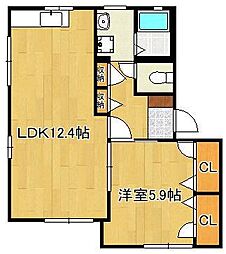 ハーティストK D棟 1階