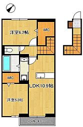 ENG町上津役 2階