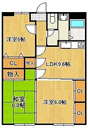 ガーデンフォレスト　ノースウィング 2階