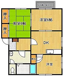 ドミールルナA棟 2階