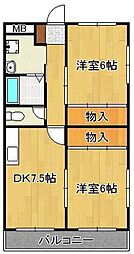 エルカーサ引野 1階/-