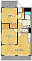 クアトロ2階6.1万円